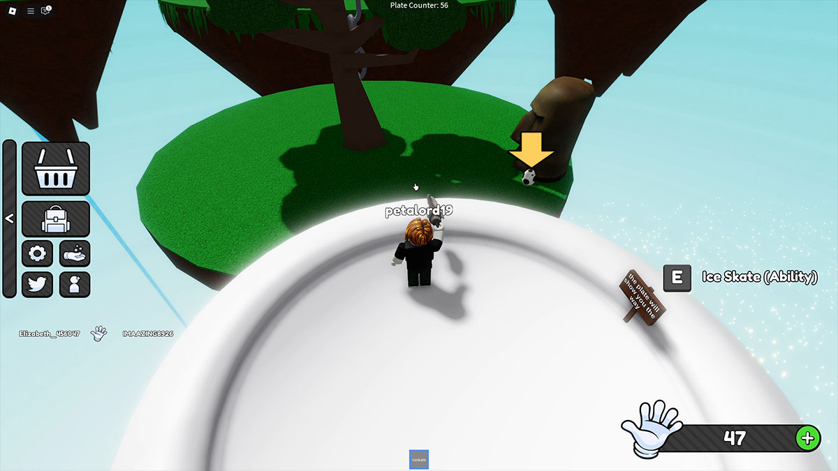 Bofetada batallas de la ubicación del huevo de Pascua