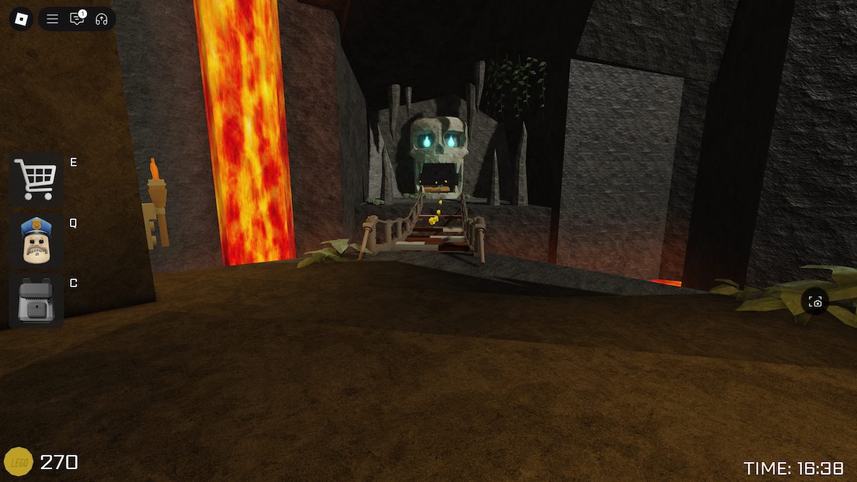 Die Skull Bridge im Barry-Gefängnis.