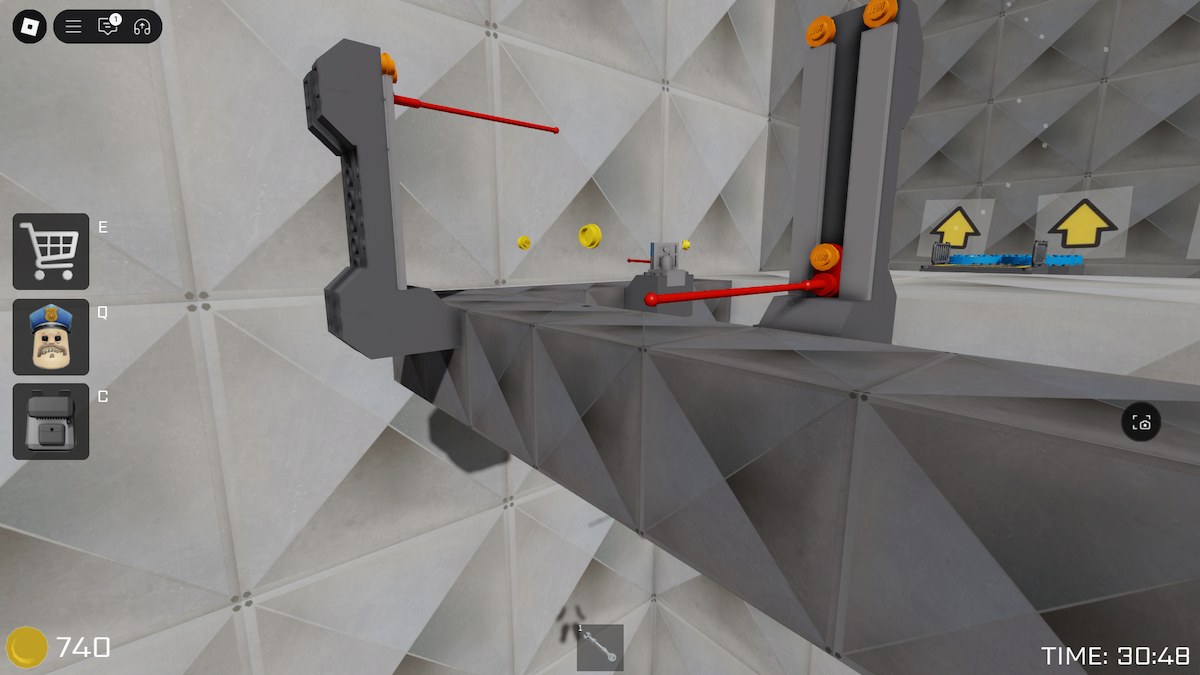 Hindernisparcours im Barry-Gefängnis.