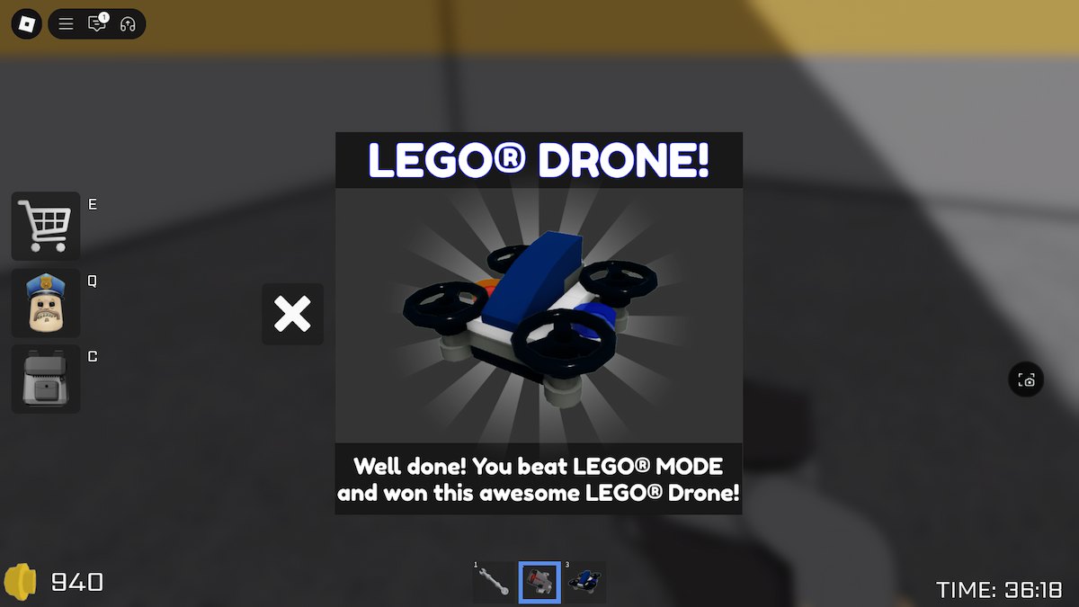 Die LEGO-Modus-Belohnung in Barrys Gefängnis wird auf Roblox erweitert.