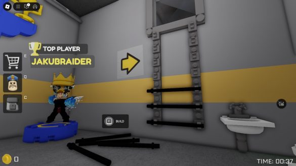 Building a ladder in Barry