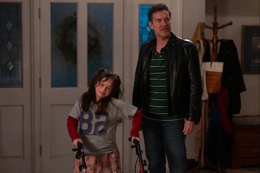 Η Imogen Faith Reid και ο Mark Duplass στο Good American Family