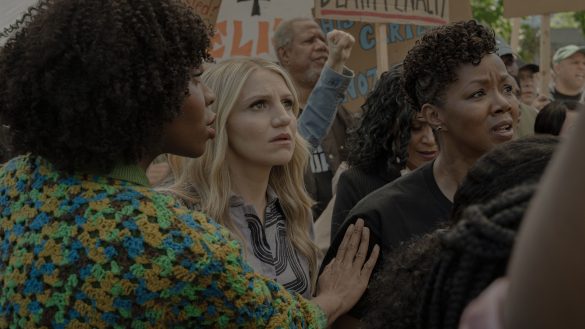 Tamera Tomakili, Annaleigh Ashford, and Marci T. House in Happy Face