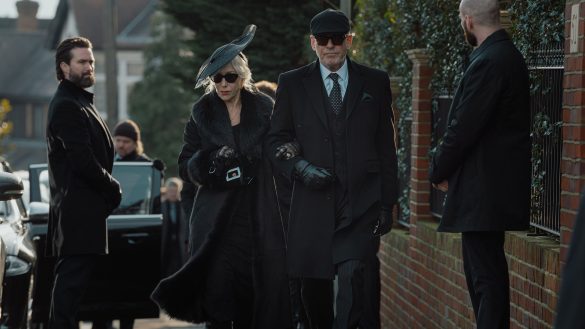 Helen Mirren and Pierce Brosnan in MobLand