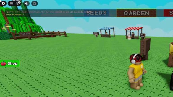 Todos los comandos de la consola de administración en Grow A Garden - Roblox

