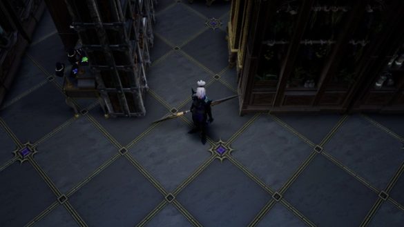 Cómo usar recursos en cofres para construir y crear en V Rising
