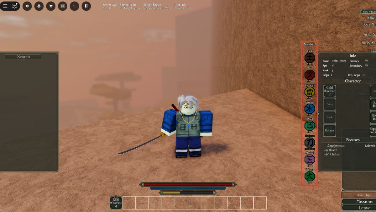 नए कौशल अनलॉक करने के लिए अपने आँकड़ों को स्तरीकृत करें।