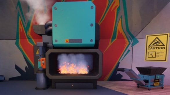 Cómo quemar la basura en el simulador de limpiador en efectivo
