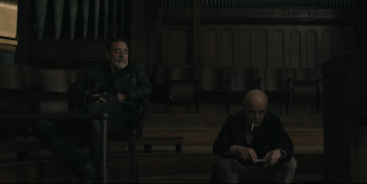 Jeffrey Dean Morgan and Zeljko Ivanek in The Walking Dead: Dead City Season 2