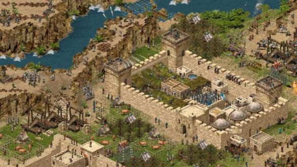 Orden de construcción para principiantes en Stronghold Crusader Definitive Edition
