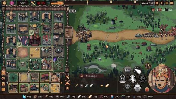 Cómo mover edificios en el rey está mirando
