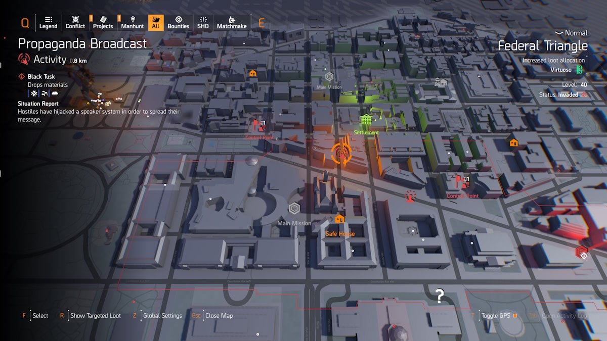 División 2 de transmisión de propaganda