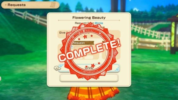 Cómo terminar la búsqueda de belleza en flor en la historia de las temporadas Gran Bazaar - Solicitud de Maple
