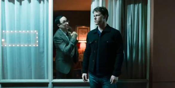 P.J. Byrne and Milo Callaghan in The Rainmaker