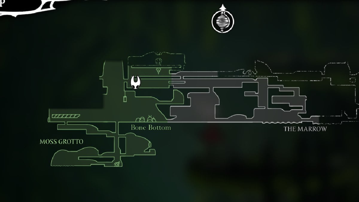 Hollow Knight Silksong Rosary String Farm Ubicación en el mapa