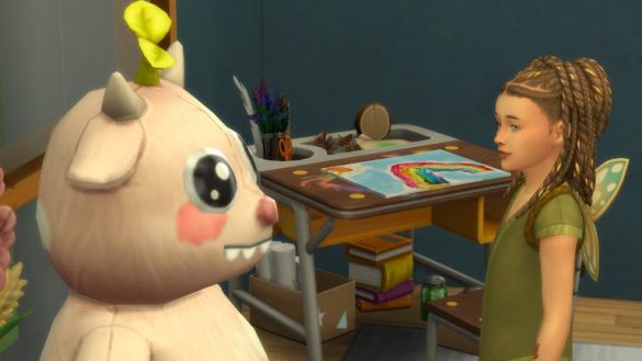 Cómo mover el juguete de animales de peluche en el evento Sims 4 Forever Friends
