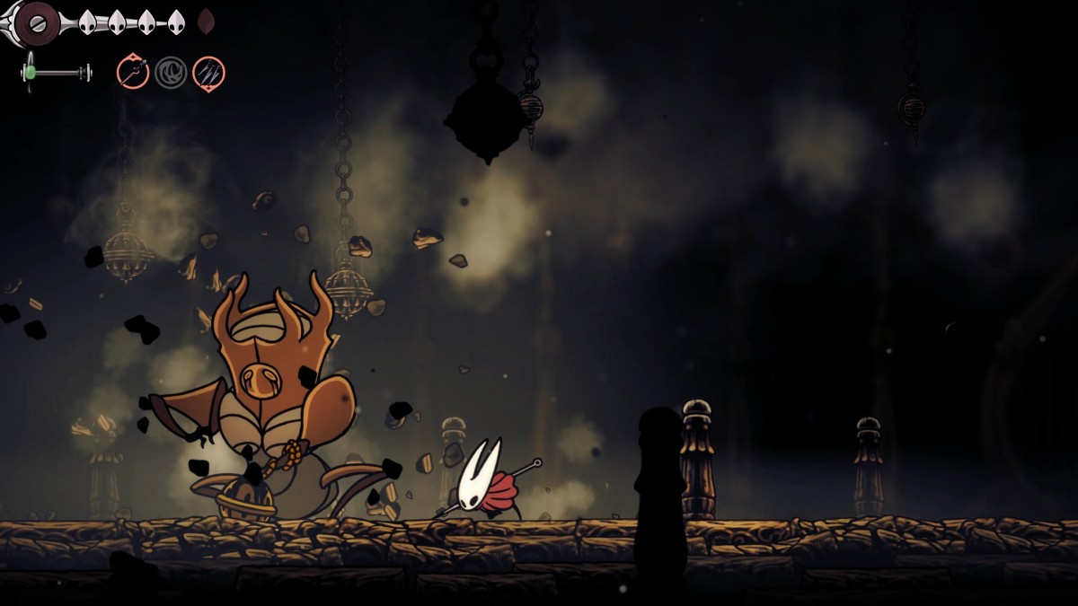 Hollow Knight Silksong Last Judge Boss Fight Slam Attack