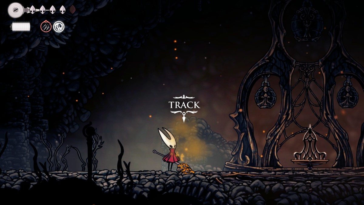 Hollow Knight Silksong Volátil Flintbeetle Opción de pista