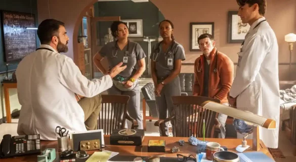 A still from Brilliant Minds Season 2