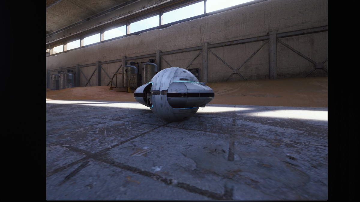 Cómo vencer a todos los enemigos en ARC Raiders 21 ARC Raiders enemigo ARC Pop pequeña bola explosiva blanca