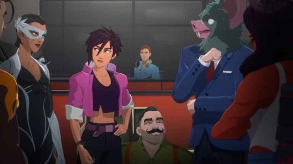 Lista de actores y elenco de voces de Dispatch
