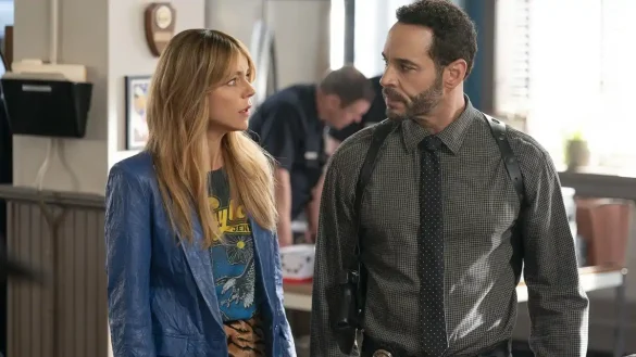 Kaitlin Olson and Daniel Sunjata in High Potential Season 2