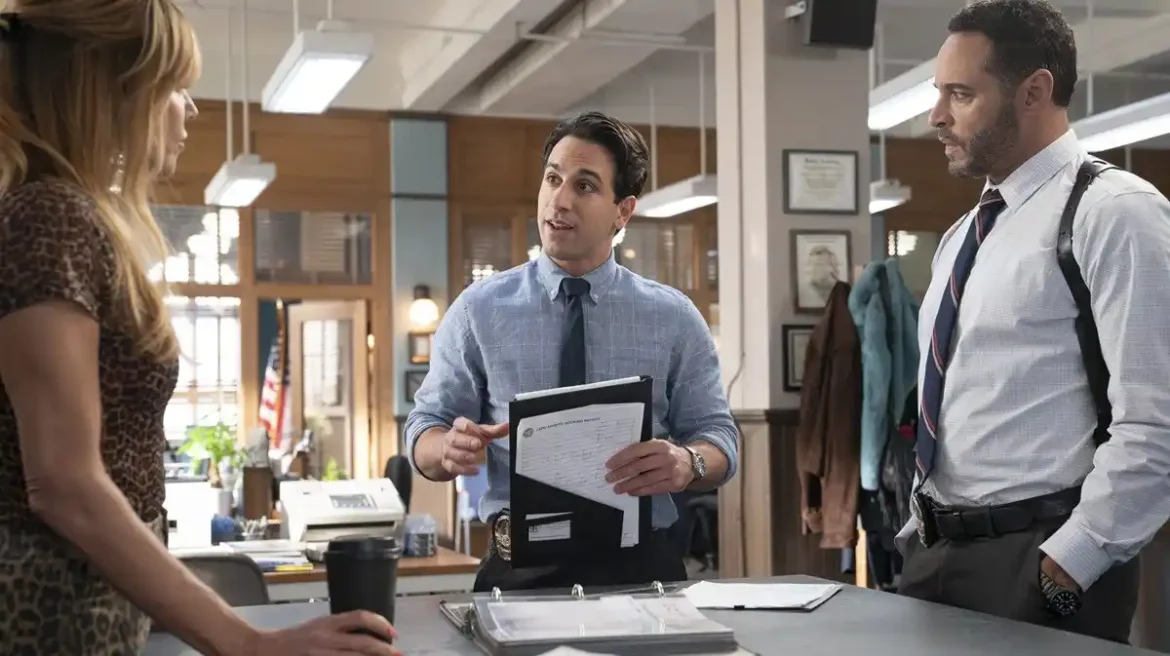 Kaitlin Olson, Deniz Akdeniz, and Daniel Sunjata in High Potential Season 2