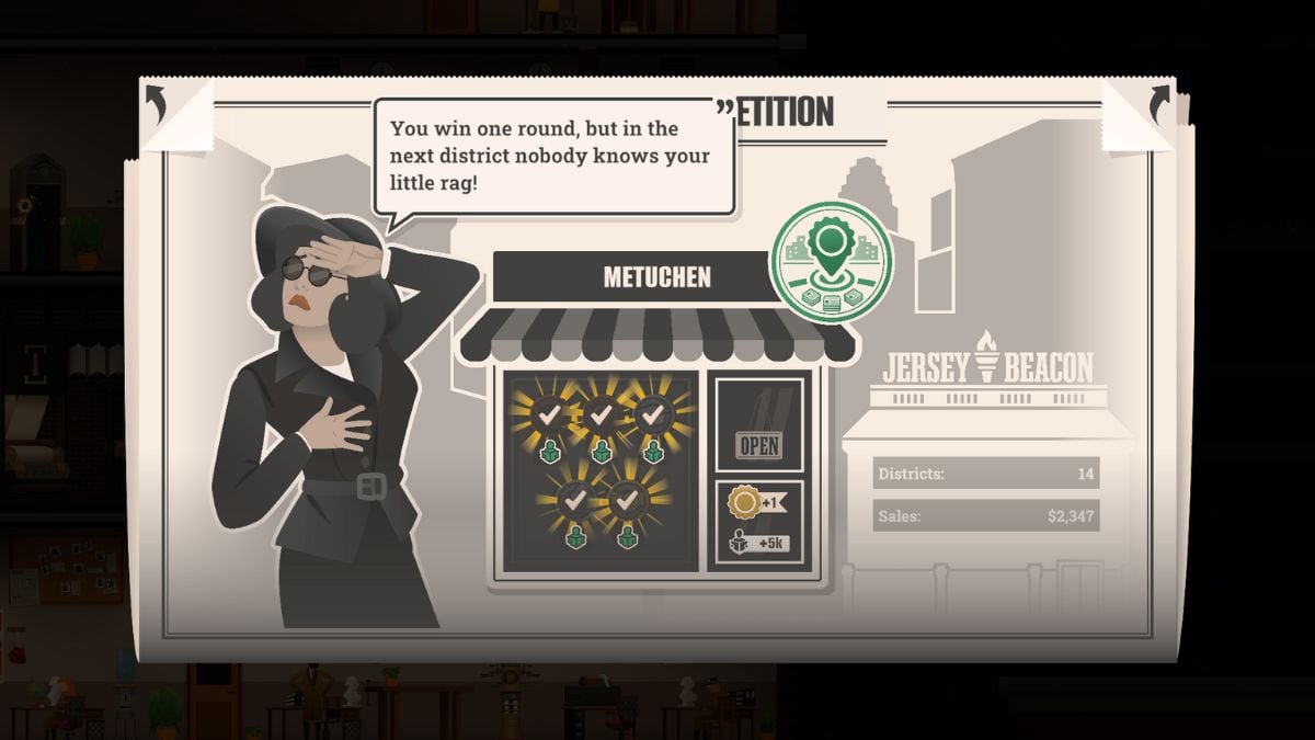 Cómo obtener una primicia en News Tower 11 Un jugador gana un distrito al obtener todas las primicias en News Tower.