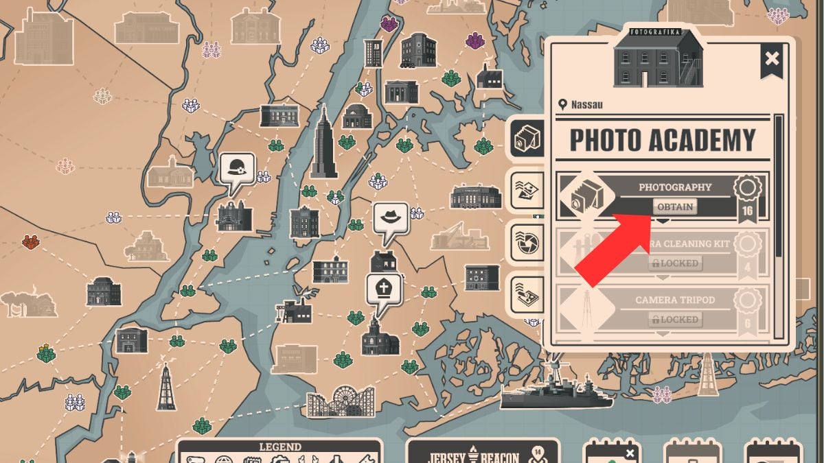 Obteniendo la habilidad de Fotografía en News Tower.