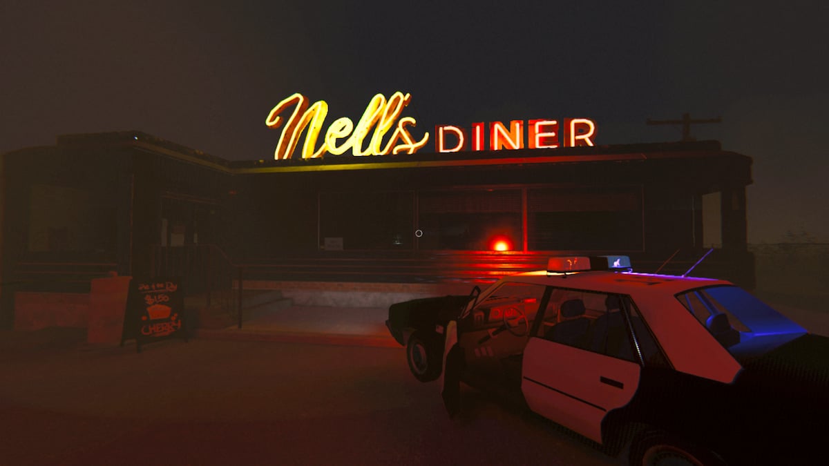 Entrada de Nell's Diner en phasmofobia