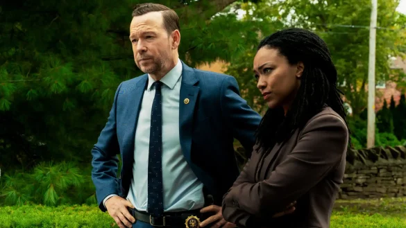 Donnie Wahlberg and Sonequa Martin-Green in Boston Blue