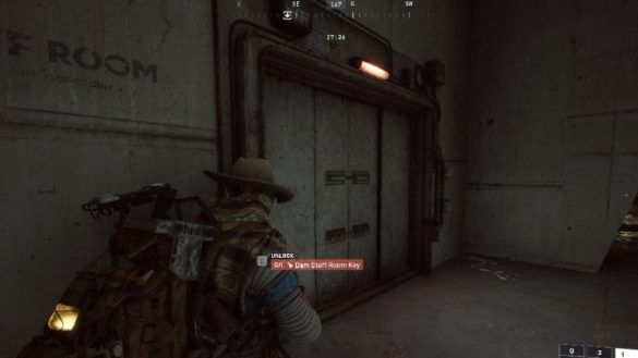 Todas las habitaciones cerradas y llaves en el mapa Dam Battlegrounds ARC Raiders
