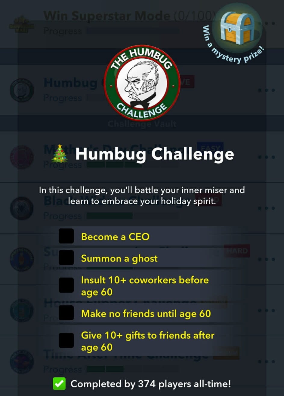 BitLife'da Humbug mücadelesini nasıl tamamlayabilirsiniz? 11 BitLife Humbug Görevi Rehberi