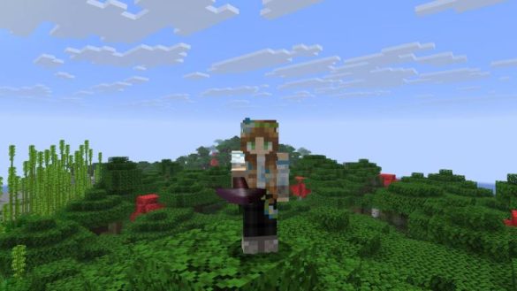 Cómo conseguir y usar una lanza en Minecraft

