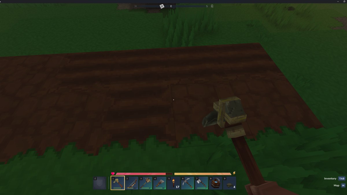 Cómo cultivar y cosechar cultivos en Hytale 11 Hytale usando azada para labrar la tierra