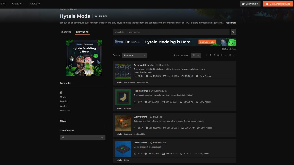 Modien manuaalinen asentaminen Hytalessa