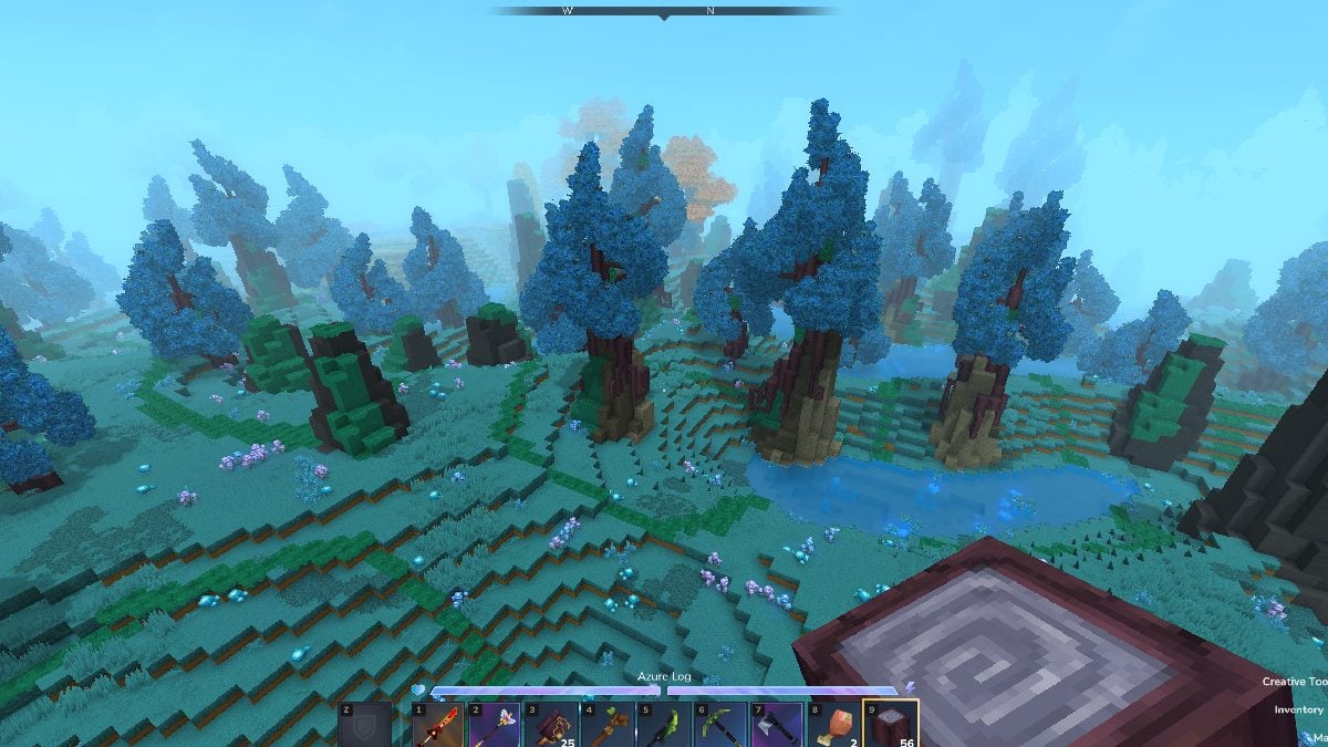 Bosque Hytale Azure con Azure Log