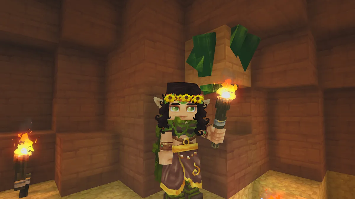 Cómo obtener todos los minerales y lingotes en Hytale 16 De pie frente al mineral de torio en hytale
