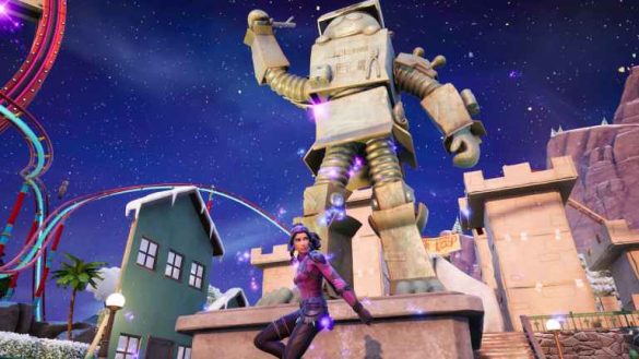 Cómo rociar o realizar gestos a menos de 10 metros de la estatua de Cartman en Fortnite Capítulo 7, Temporada 1
