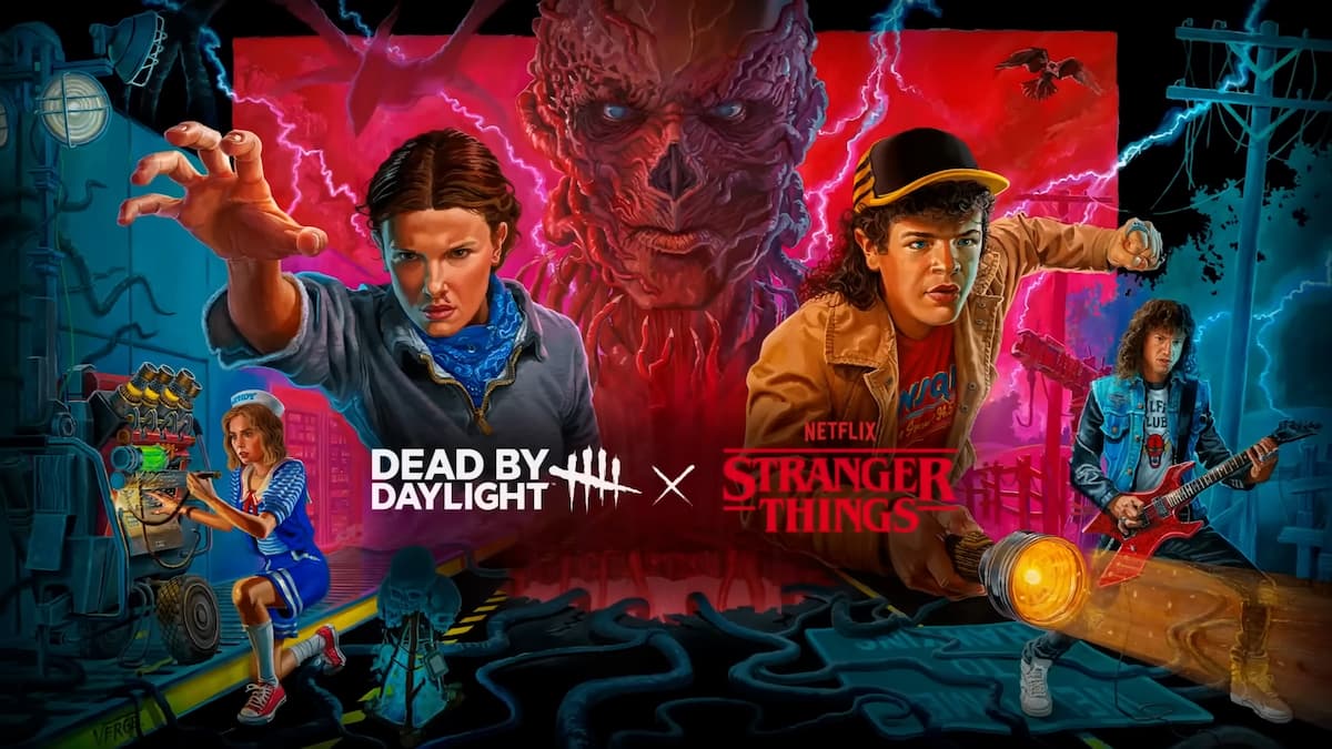 Arte principal de Stranger Things em Dead by Daylight