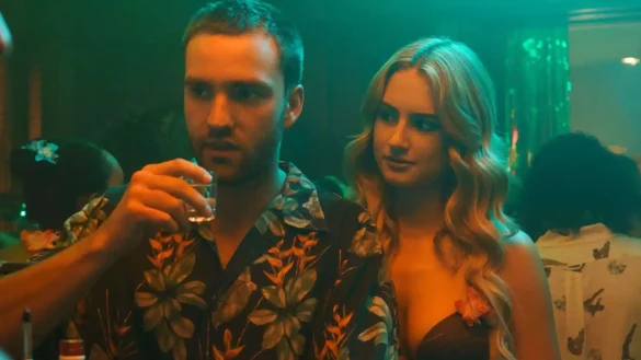 Jackson White and Grace Van Patten in Tell Me Lies Season 3