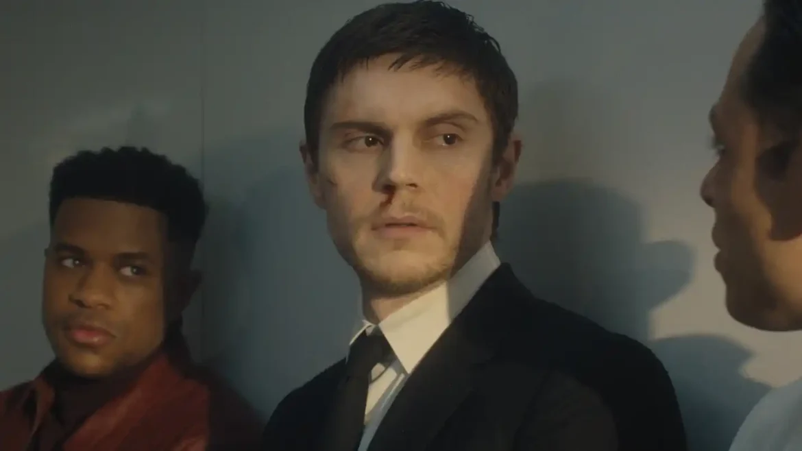 Jeremy Pope and Evan Peters in The Beauty