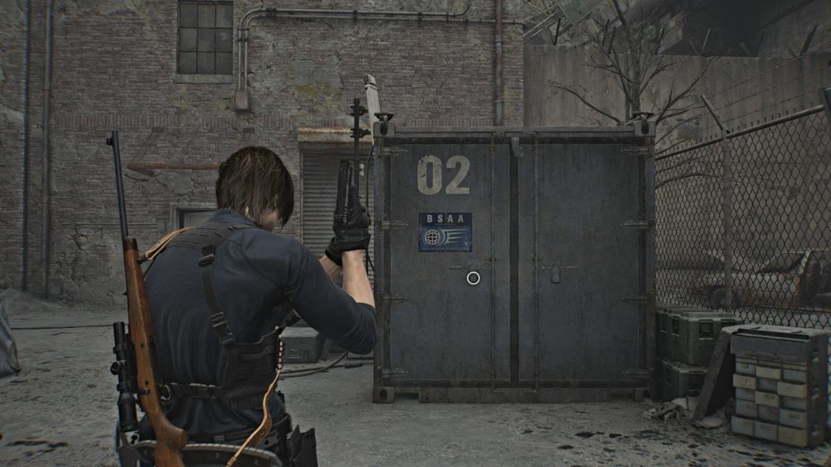 Contenedor BSAA en Resident Evil Requiem