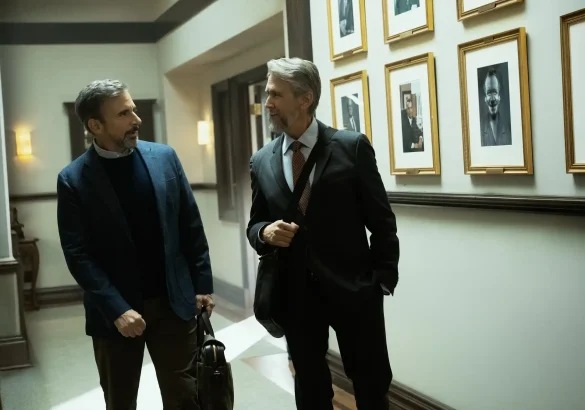 Steve Carell and Alan Ruck in Rooster