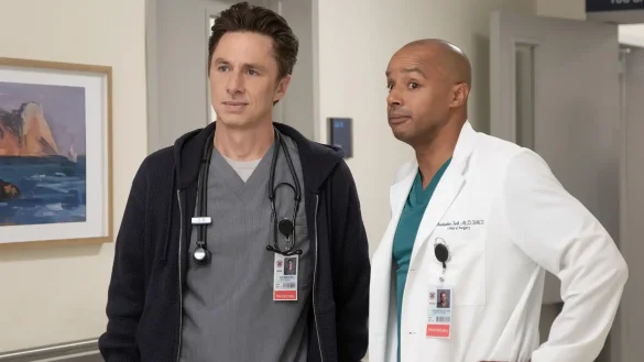 Zach Braff and Donald Faison in Scrubs (2026)