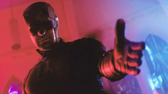 Charlie Cox in Daredevil: Born Again Season 2