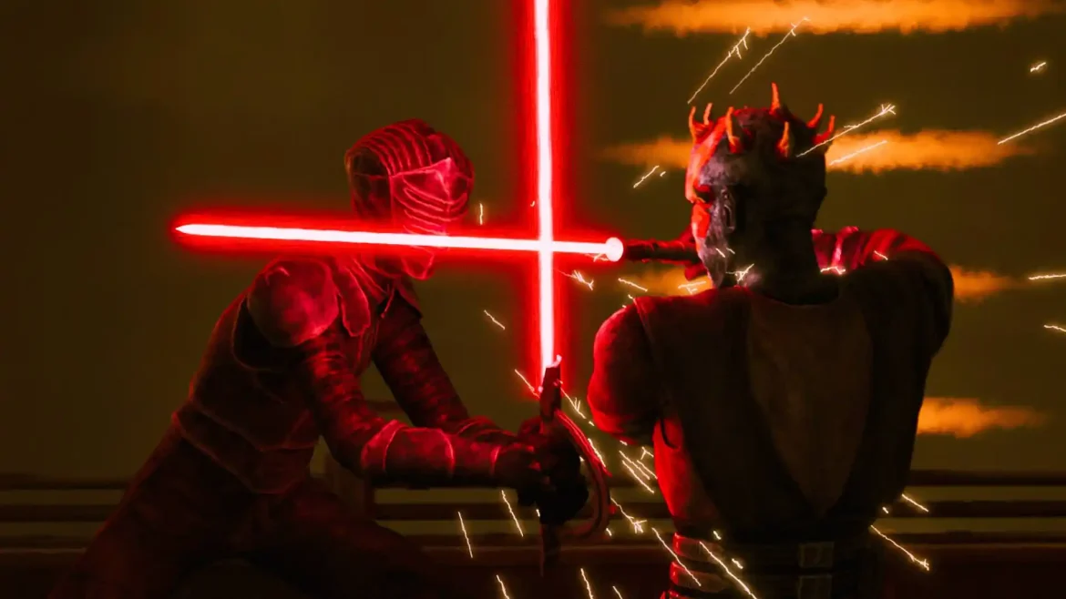 A still from Star Wars: Maul - Shadow Lord Episode 6