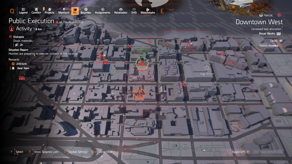 Soluciones de acertijos de caza humana de The Division 2 Y8S1 Scout 8 10 Ejecución pública marginada de la División 2