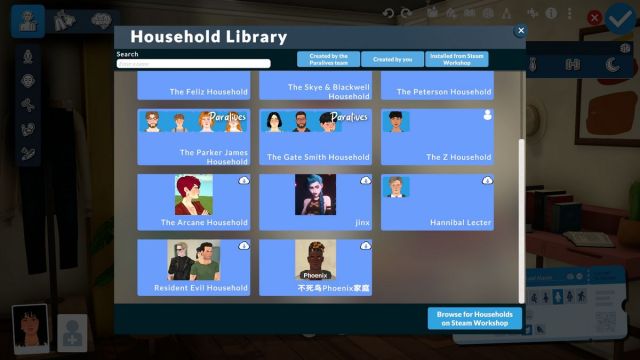 Cómo importar personajes en Paralives 7