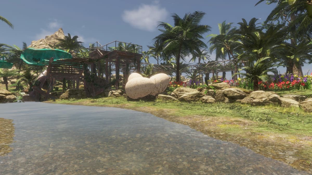 Original belysning av Lost Paradise-scenen